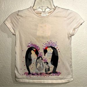 Zara Girl 5 Penguin tee